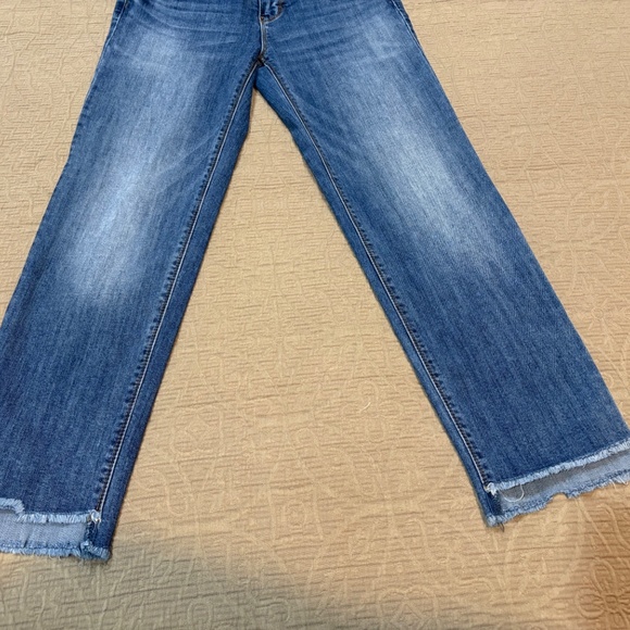 The Straight WHBM Jeans Distressed Women's 2 - Picture 3 of 7